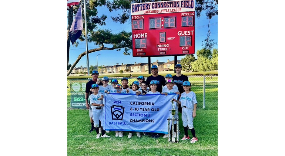 Congratulations! 10U Section 5 Champions